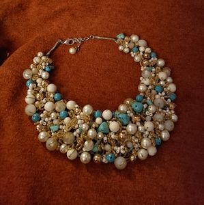 Big beaded necklace